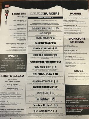 Menu photo 1 Great Divide Brewery & Roadhouse Denver, CO