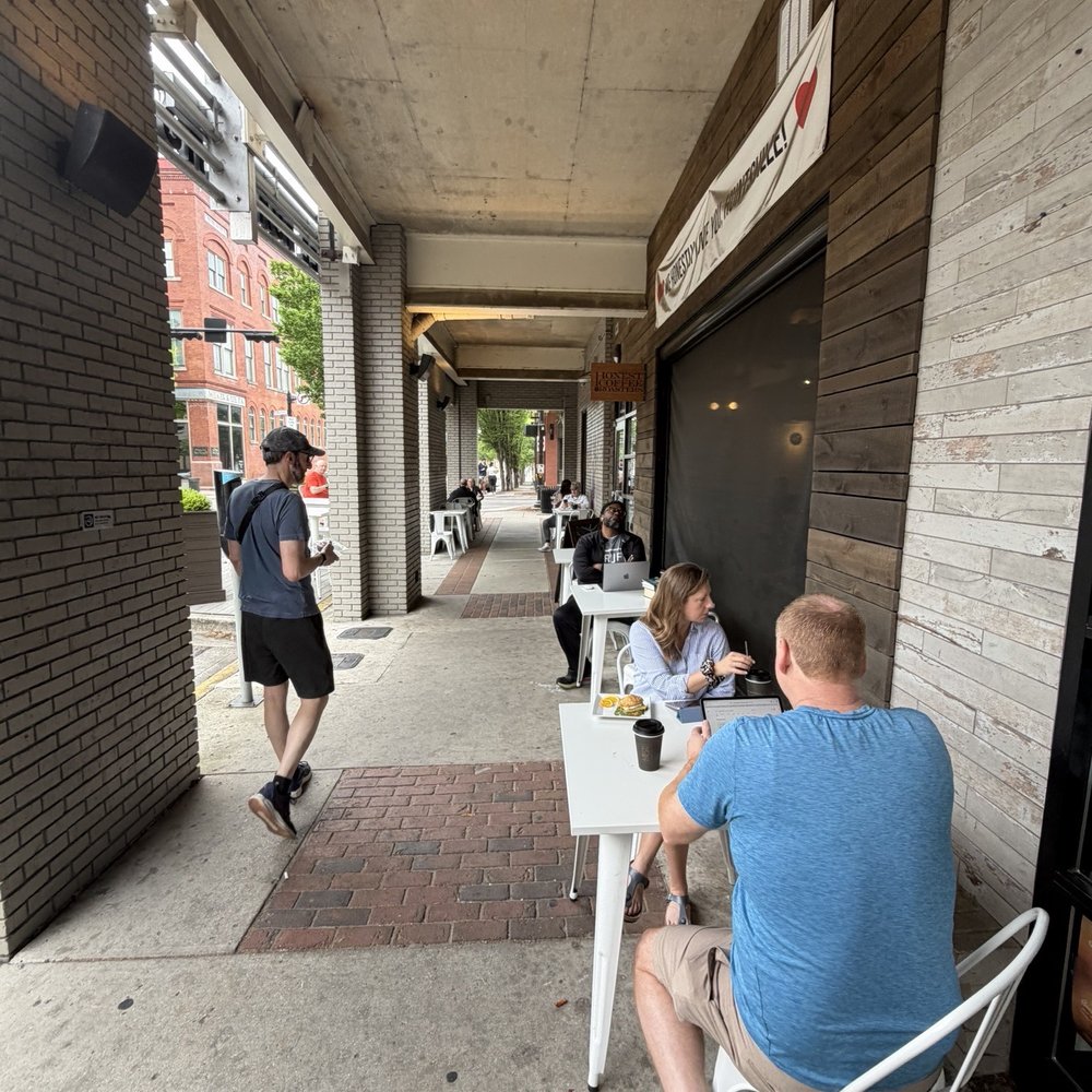 Honest Coffee Roasters - Outside seating - Acai Bowls Near Me - Madison, Alabama Honest Coffee Roasters - Outside seating - Acai Bowls Near Me - Madison, Alabama