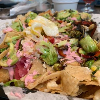 Diego Pops - Brussels Sprout Nachos - Cocktail Bars Near Me - Scottsdale, Arizona Diego Pops - Brussels Sprout Nachos - Cocktail Bars Near Me - Scottsdale, Arizona