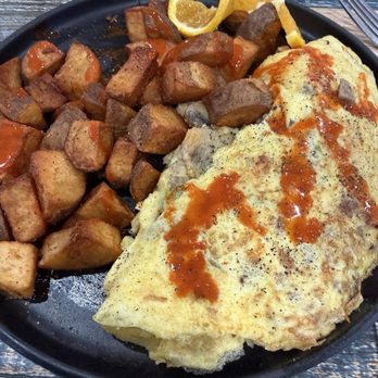 Eggscellent - Omelette and potatoes with marble rye - Breakfast & Brunch Near Me - Las Vegas, Nevada Eggscellent - Omelette and potatoes with marble rye - Breakfast & Brunch Near Me - Las Vegas, Nevada