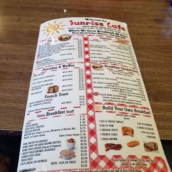 Sunrise Cafe - Breakfast & Brunch Near Me - Clarks Summit, Pennsylvania