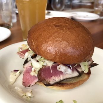 Backcountry Burger Bar - This is the burger with tuna! - New American Near Me - Bozeman, Montana Backcountry Burger Bar - This is the burger with tuna! - New American Near Me - Bozeman, Montana