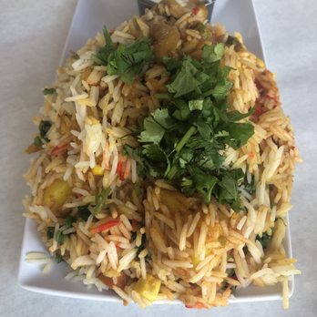 Bombay Grill - Veg Biryani in an appetizer plate! - Indian Near Me - Miami Beach, Florida Bombay Grill - Veg Biryani in an appetizer plate! - Indian Near Me - Miami Beach, Florida