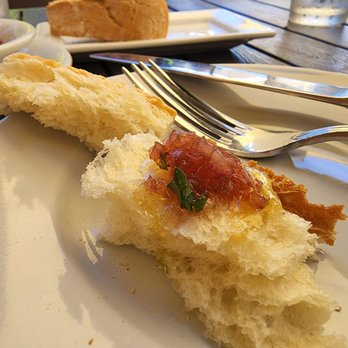 Bella Siena - Bread and a nice tomato/onion tapenade - Italian Near Me - Benicia, California