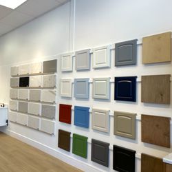 Dream Floors Home Remodeling Rockwall - Cabinet and countertop samples