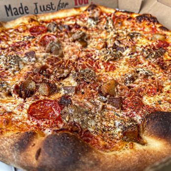 Pandemic Pizza - Meaty Lovers - Pizza Near Me - San Diego, California Pandemic Pizza - Meaty Lovers - Pizza Near Me - San Diego, California