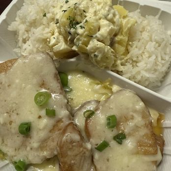 Ho’omana Fish - Creamy Garlic Butter Ahi w/ Potato Mac - Poke Near Me - Waipahu, Hawaii