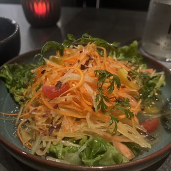 Kengai - Papaya salad - Japanese Near Me - Akumal, ROO