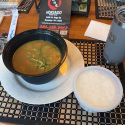 Hokkaido - The Chicken Curry Rice as it comes for takeout