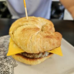 Bacon Egg and Cheese Croissant