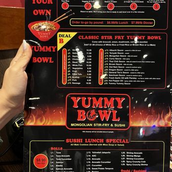 Yummy Bowl - Mongolian Near Me - Rockville, Maryland