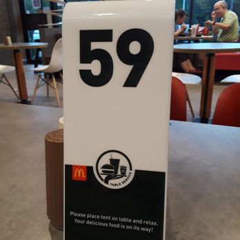 McDonald's - table service card! - Fast Food Near Me - Columbia, New Jersey McDonald's - table service card! - Fast Food Near Me - Columbia, New Jersey