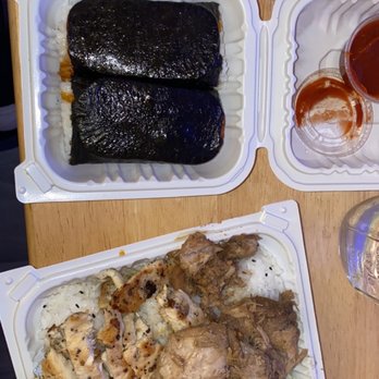 Ono Hawaiian BBQ - 2 Spam Musubi BBQ Chicken Mini Meal - Barbeque Near Me - Los Angeles, California