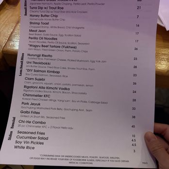 Jilli - Menu - Korean Near Me - Los Angeles, California