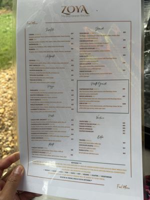 Menu photo 7 Zoya Smyrna, GA Menu photo 7 Zoya Smyrna, GA