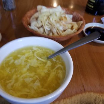 Pacific Spice - Egg drop soup - Sushi Bars Near Me - Acworth, Georgia