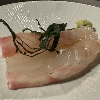 Omakase By Aung - Tai with shiso - Sushi Bars Near Me - Honolulu, Hawaii