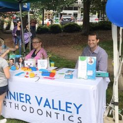 Rainier Valley Orthodontics - Educating kids about the importance of dental health at the Columbia City Farmers Market. :)