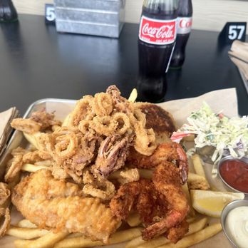 Mitch's Seafood - Seafood Sampler. Delicious - Seafood Near Me - San Diego, California