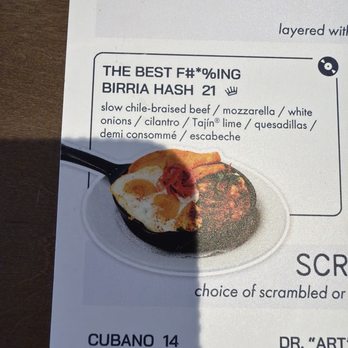 Hash Kitchen - Menu - Breakfast & Brunch Near Me - Pearland, Texas