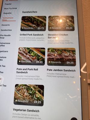 Menu photo 4 Paris Banh Mi Davis, CA