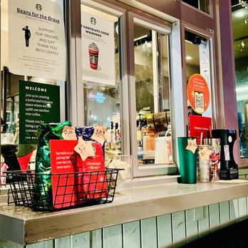 Starbucks - Outside Drive thru window - Coffee & Tea Near Me - Dana Point, California