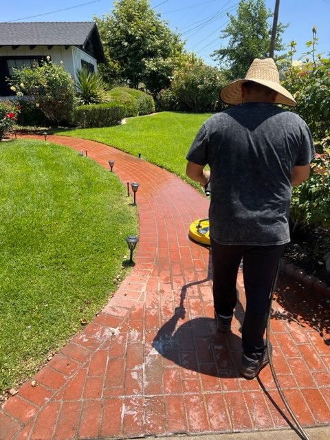 Slide of A1 Pressure Washing services