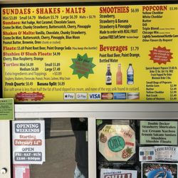 Carl D's Soft Serve - Menu