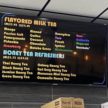 Boba King - Lots of flavors to choose from - Bubble Tea Near Me - Las Vegas, Nevada