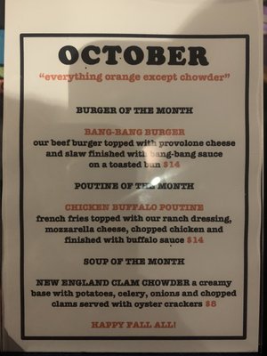 Menu photo 5 Downunder Pub Houlton, ME