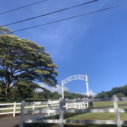 Exterior outside entrance of Sunset Ranch Hawaii - So lost... - Haleiwa, Hawaii Exterior outside entrance of Sunset Ranch Hawaii - So lost... - Haleiwa, Hawaii