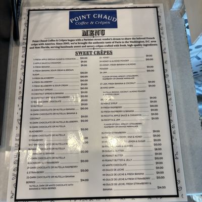 Menu photo 4 Point Chaud St. Petersburg, FL Menu photo 4 Point Chaud St. Petersburg, FL
