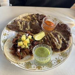 Al pastor & carne asada Al pastor & carne asada
