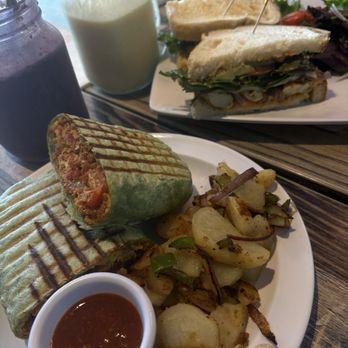 Blue Elephant Café - Egg & Chorizo Burrito - Cafes Near Me - Los Angeles, California Blue Elephant Café - Egg & Chorizo Burrito - Cafes Near Me - Los Angeles, California