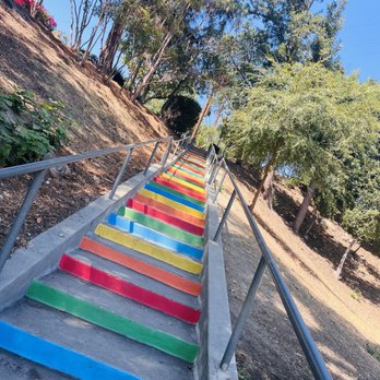 Kiwanis Park at Grand Ave - Colorful stairs - Parks Near Me - Monrovia, California Kiwanis Park at Grand Ave - Colorful stairs - Parks Near Me - Monrovia, California