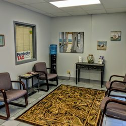 Pembroke Tax - Pembroke Tax waiting area