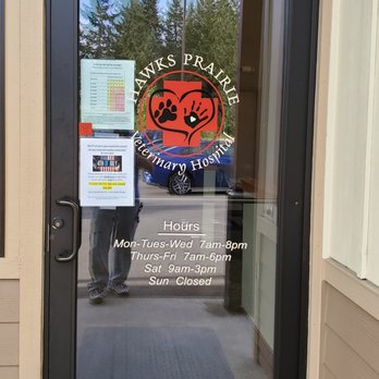 Hawks Prairie Veterinary Hospital - Front door - Veterinarians Near Me - Lacey, Washington Hawks Prairie Veterinary Hospital - Front door - Veterinarians Near Me - Lacey, Washington