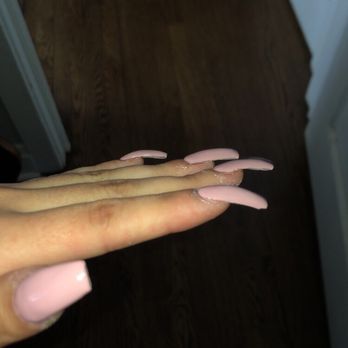 A&A Nails Spa - Crooked and bumpy nails from A&A nails. - Nail Salons Near Me - Waukegan, Illinois