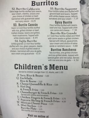 Menu photo 2 Rodeo Mexican Restaurant Dothan, AL