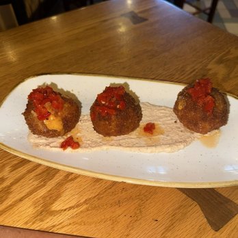 Boatwright's Dining Hall - 10/10! Pimento Cheese Fritters - Cajun/Creole Near Me - Lake Buena Vista, Florida