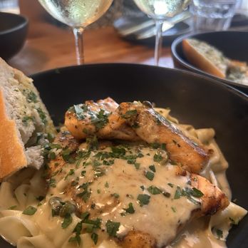 Adamo's - Salmon Picatta - New American Near Me - Sacramento, California