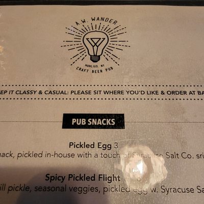 Menu photo 1 A W Wander Manlius, NY