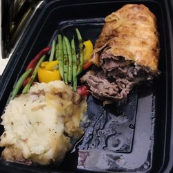 "Roasted Leg of Lamb Wellington" just don't order this. Its horrid.
