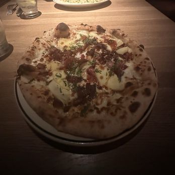 Laurel Grill - Smoked Bacon & Pineapple Pizza - American Near Me - Culver City, California Laurel Grill - Smoked Bacon & Pineapple Pizza - American Near Me - Culver City, California