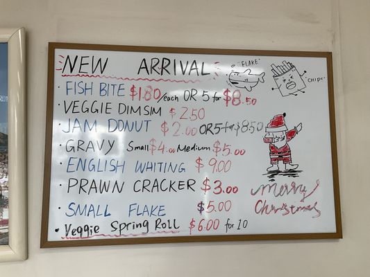 Menu photo 2 Spiros Fish & Chips Mount Evelyn, VIC Menu photo 2 Spiros Fish & Chips Mount Evelyn, VIC