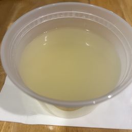 Chicken broth Chicken broth