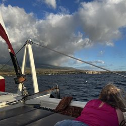 Hula Girl - Beautiful windy adventure with nice waves.