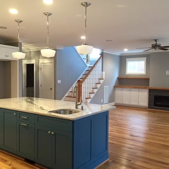 Concept 8 - the kitchen and living room of a home - General Contractors Near Me - Apex, North Carolina