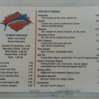 Shoreline Cafe - HH menu M-F 4 to 6 - Seafood Near Me - Santa Barbara, California Shoreline Cafe - HH menu M-F 4 to 6 - Seafood Near Me - Santa Barbara, California