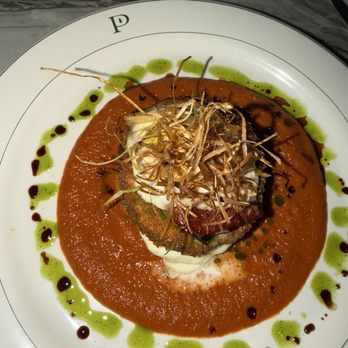 Pinyon - Eggplant Napoleon - Mediterranean Near Me - Scottsdale, Arizona Pinyon - Eggplant Napoleon - Mediterranean Near Me - Scottsdale, Arizona